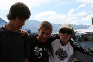 Josh Shankowsky with VInce and Tyler Morland